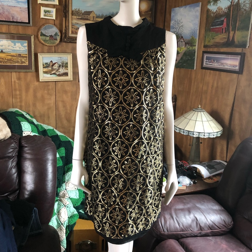 Vintage Hollywood Glam Simpsons Sears Dress